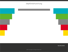 Tablet Screenshot of deptfordchurch.org